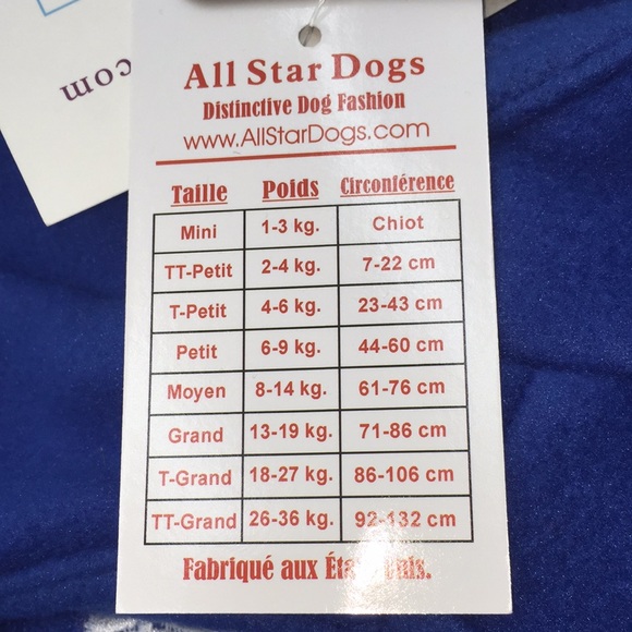 NHL Vancouver Canucks Hockey Dog Pet Fleece Hoodie Coat Size Medium - Picture 7 of 12